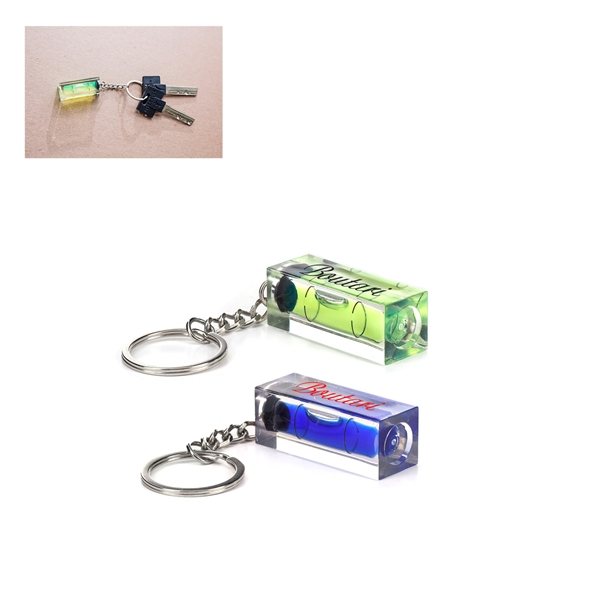 Promotional Kikkerland Mini Level Keychain