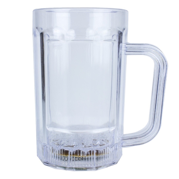 Plastic Multi LED 14 oz Flashing Beer Mug