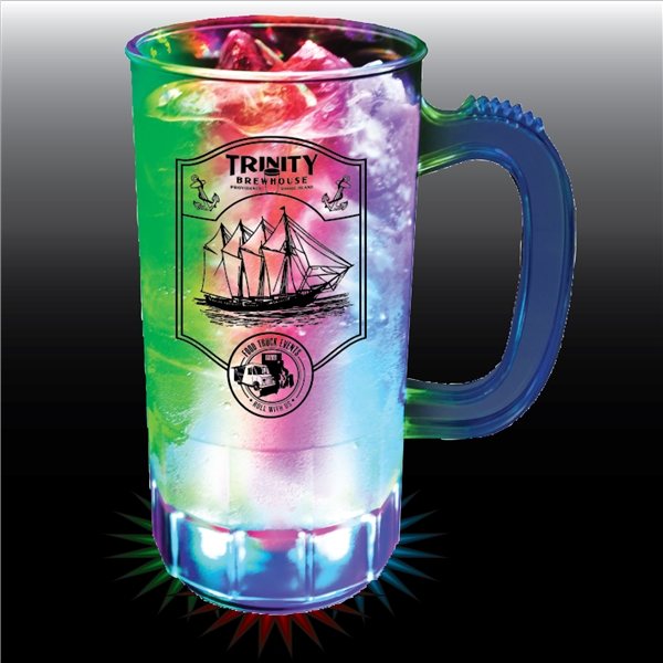 14oz 3- Light Plastic Light - Up Mug