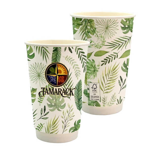 Promotional 16 oz Full Color Earth Day Paper Cup