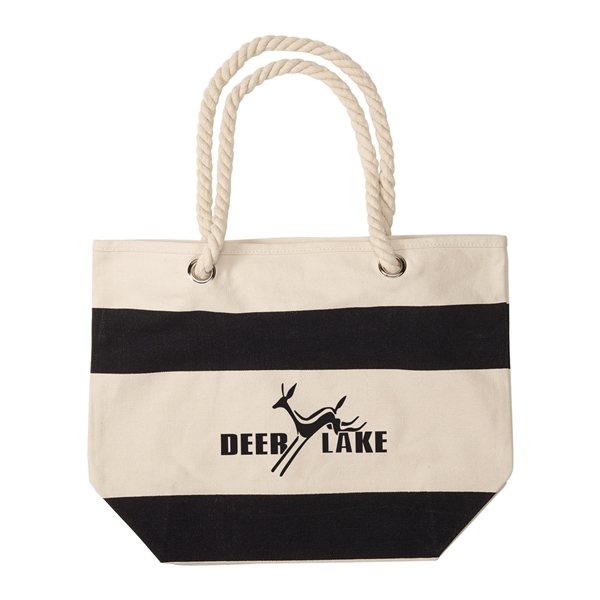 Canvas Tote Bag - Large With Compartments