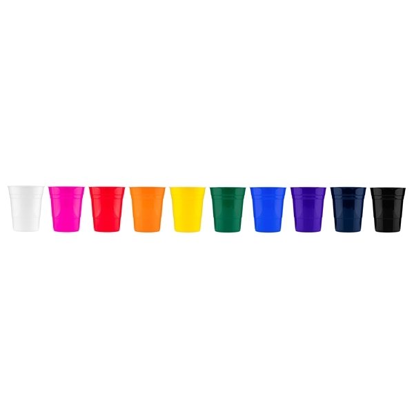 16 oz reusable plastic party cup