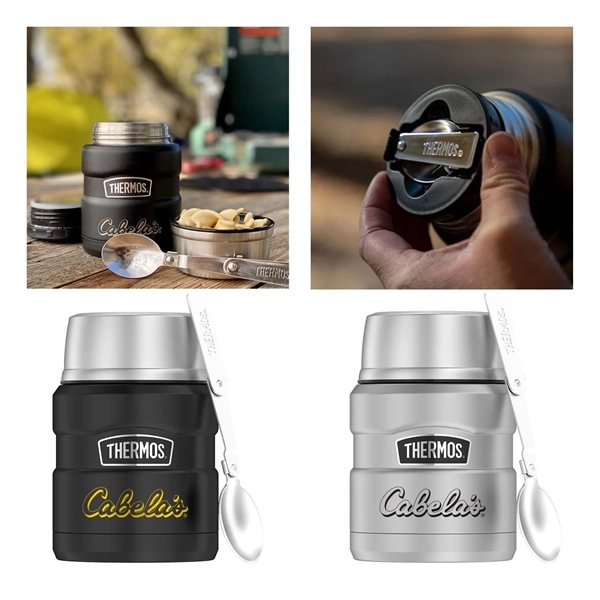 Promotional 16 oz Thermos® Stainless King™ Stainless Steel Food