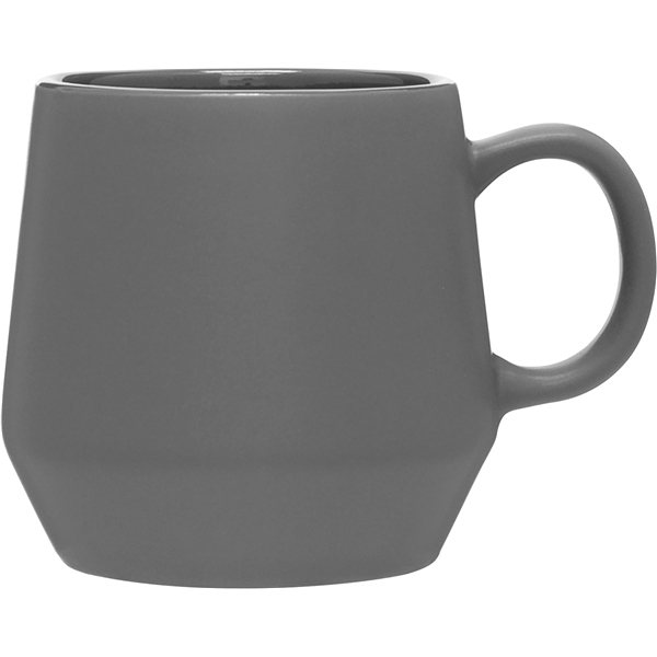16 oz Verona Ceramic Mug - Matte Storm Gray