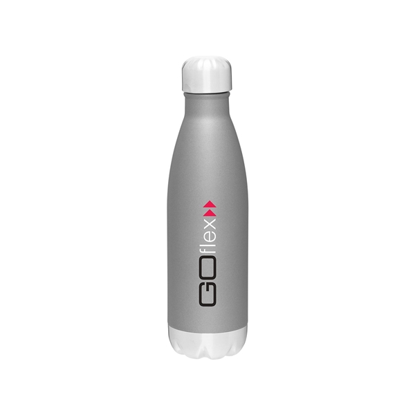 17 Oz Stainless Steel Water Bottle, Double Wall Vacuum Insulated