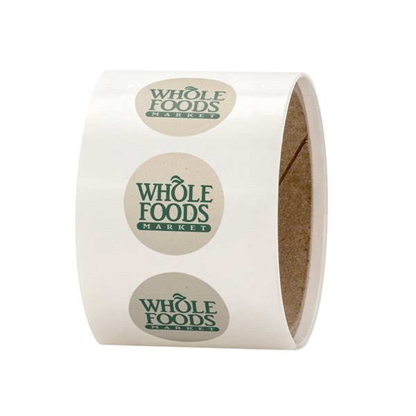 2 Circle Roll Labels