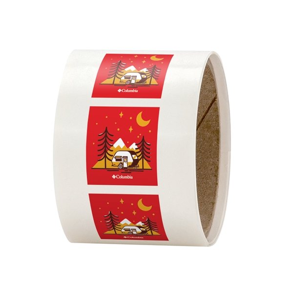 2 x 2 Square Roll Labels
