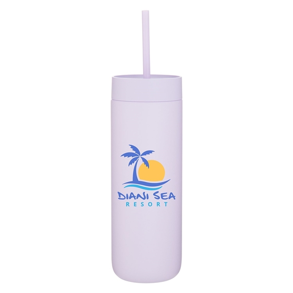 Carter Cold Tumbler with Straw Lid