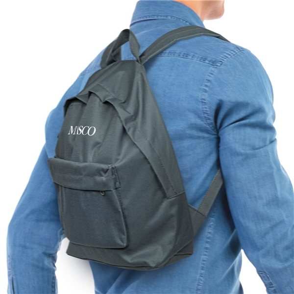 210D Polyester Backpack with Cushioned Interior