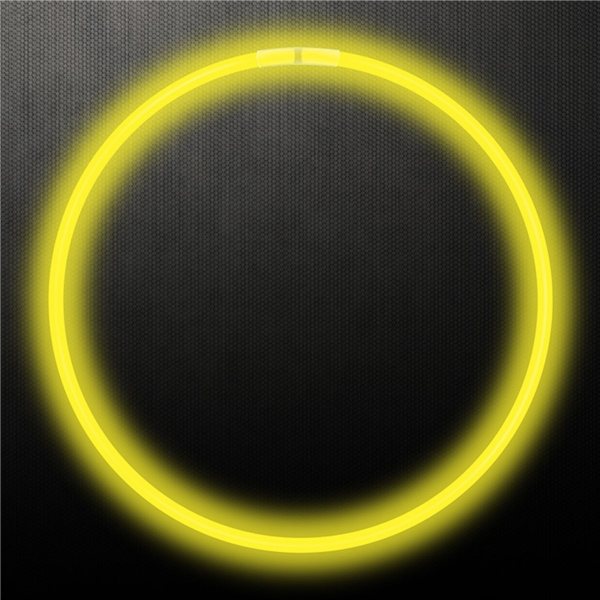 22 Glow Necklaces - Yellow