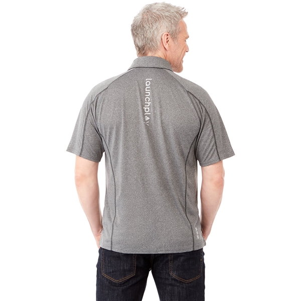 aerial view a group of mens macta short sleeve polo, image 2 of 3