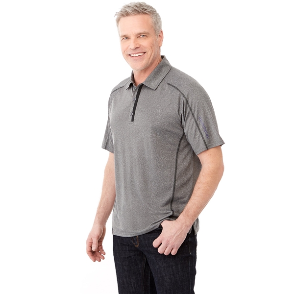 aerial view a group of mens macta short sleeve polo, image 3 of 3