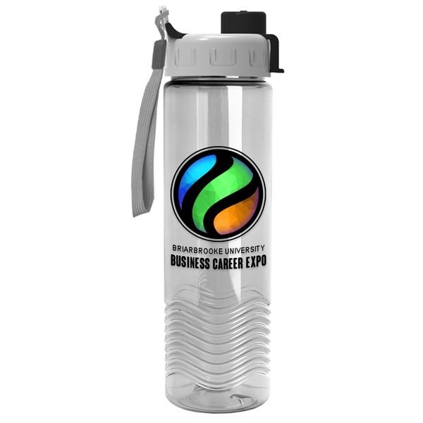 24 oz Bottle With Quick Snap Lid - Digital