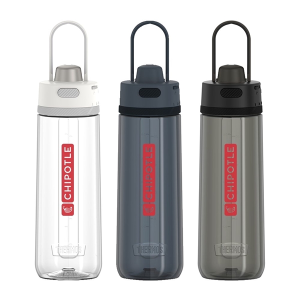 24 oz Hydration Bottle with Rotating Intake Meter 