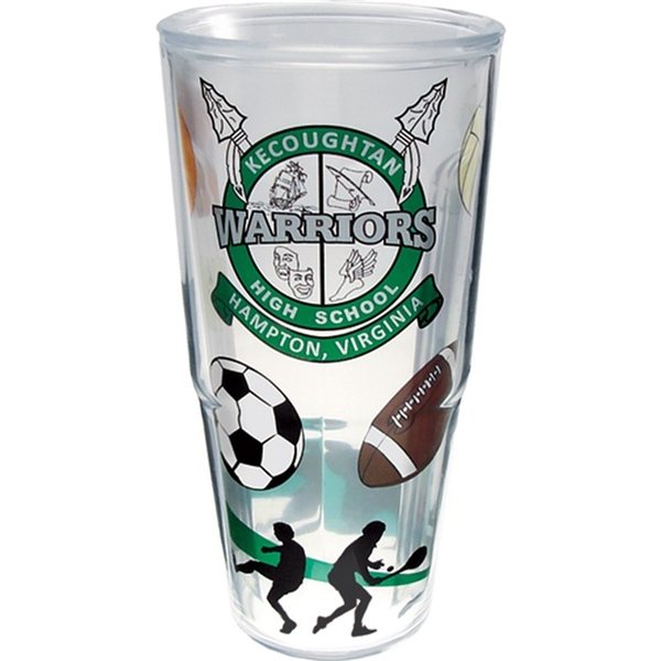 Promotional 24 oz Thermal Tumbler Mug - Screen Print - Plastic $13.34