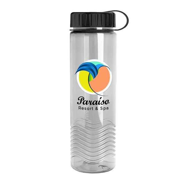 Promotional The Mountaineer - 36 Oz. Tritan Bottle With Tethered Lid -  Custom Promotional Products