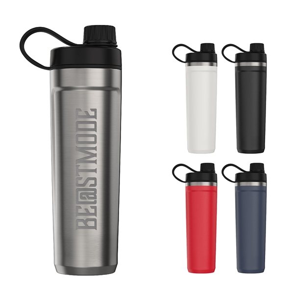 White Sports Water Bottle  OtterBox Elevation 28 Sport