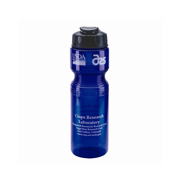 Promotional 28 oz H2Go Surge Aluminum Water Bottle Blue