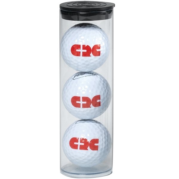 3 Golf Balls in Tube