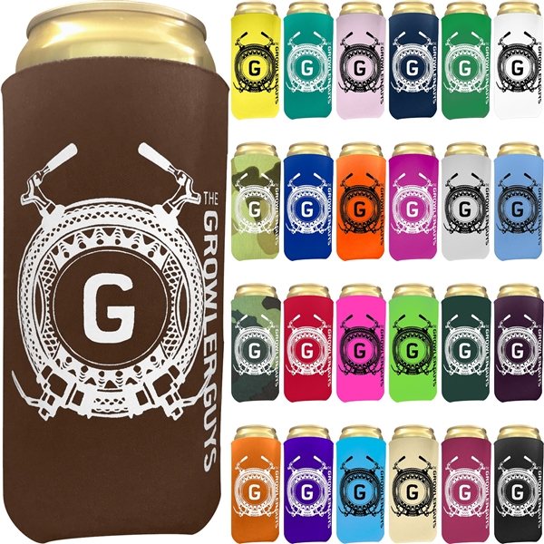 32oz Can Koozie, Crowler Cozy, Personalized Drinkware