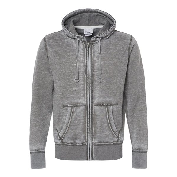J. America - Vintage Zen Fleece Full - Zip Hooded Sweatshirt - COLORS