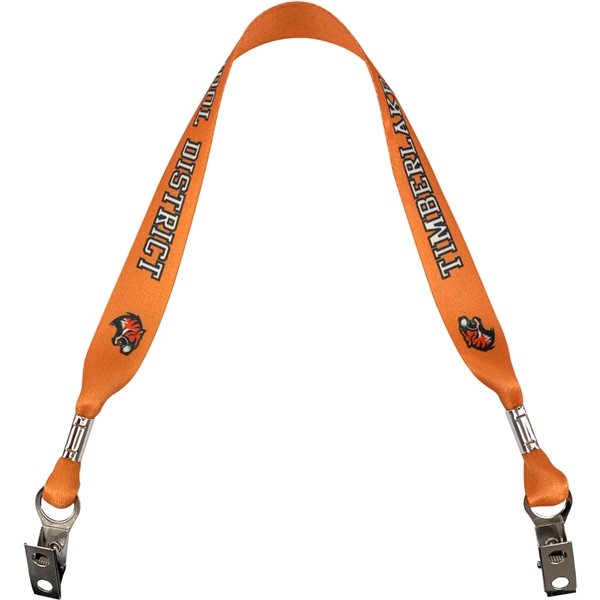 3/4Dye Sublimation Lanyards with Safety Breakaway