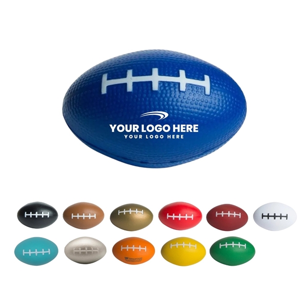 Promotional 3.5 Inch Mini Football Squeezie Stress Reliever $0.83