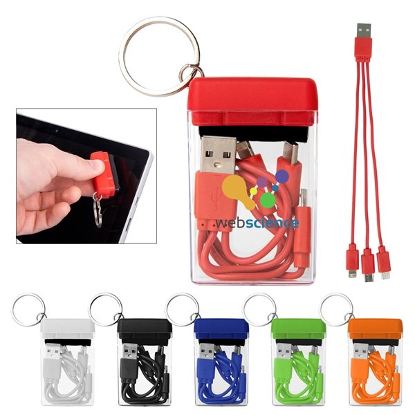 4- In -1 Charging Cable Screen Cleaner Set