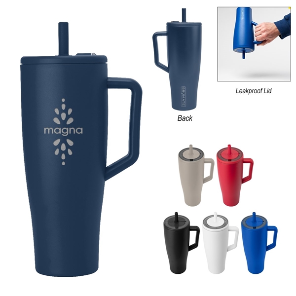 Gobelet Isotherme BrüMate New Era 40 Oz - Motif Léopard Onyx - Neuf