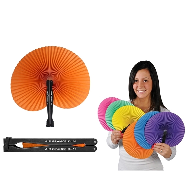 Colorful Paper Fan