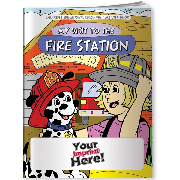 Promotional Coloring Book - My Visit to the Fire Station