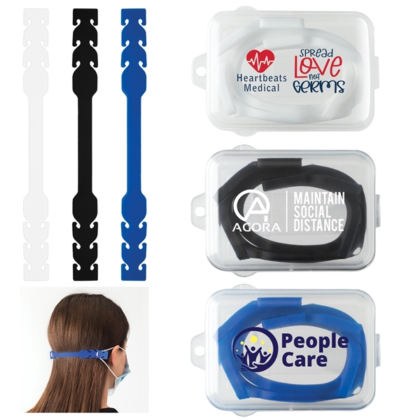 Promotional Silicone Mask Extender With Adjustable Loops