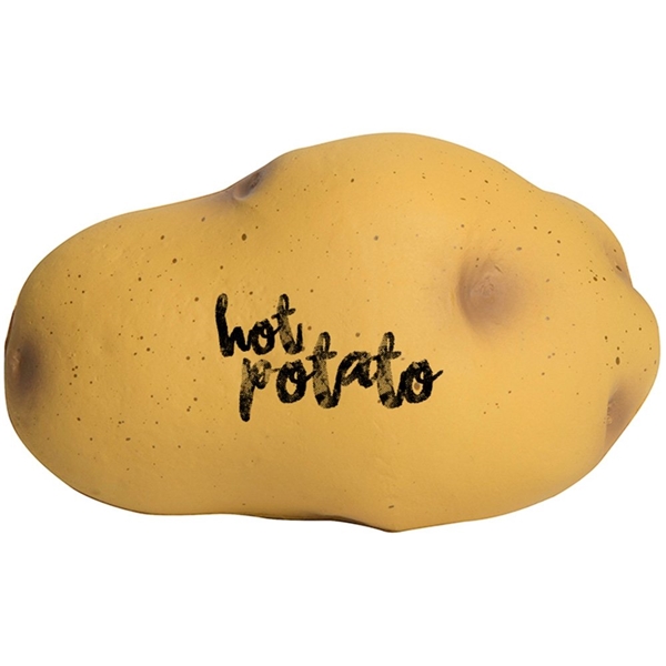 aerial view a brown potato stress reliever, image 2 of 7