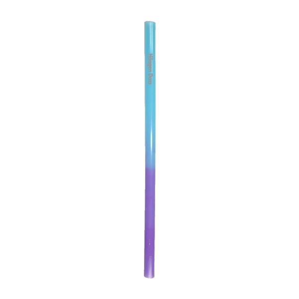 aerial view a blue to purple mood color changing straw, image 2 of 2