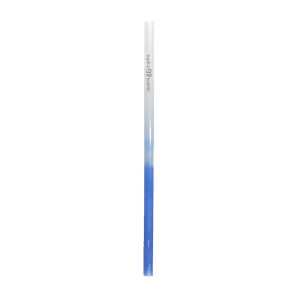 aerial view a frosted to blue mood color changing straw, image 2 of 2