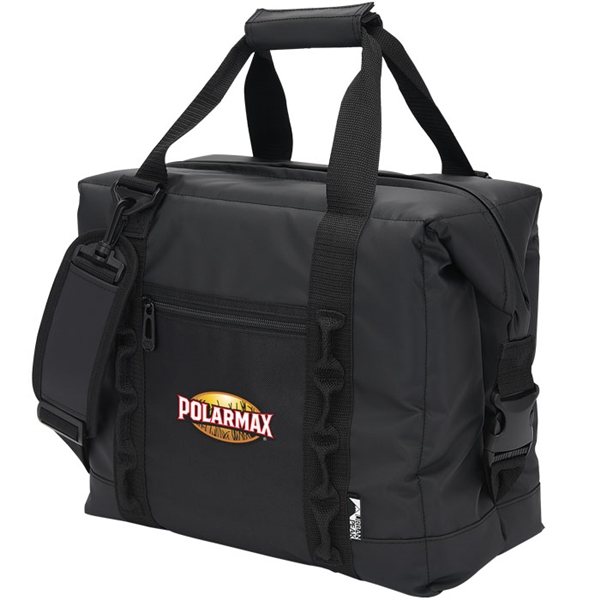 aerial view a black urban peak(r) waterproof 24 can cooler, image 4 of 4