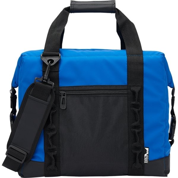 aerial view a blue urban peak(r) waterproof 24 can cooler, image 2 of 4