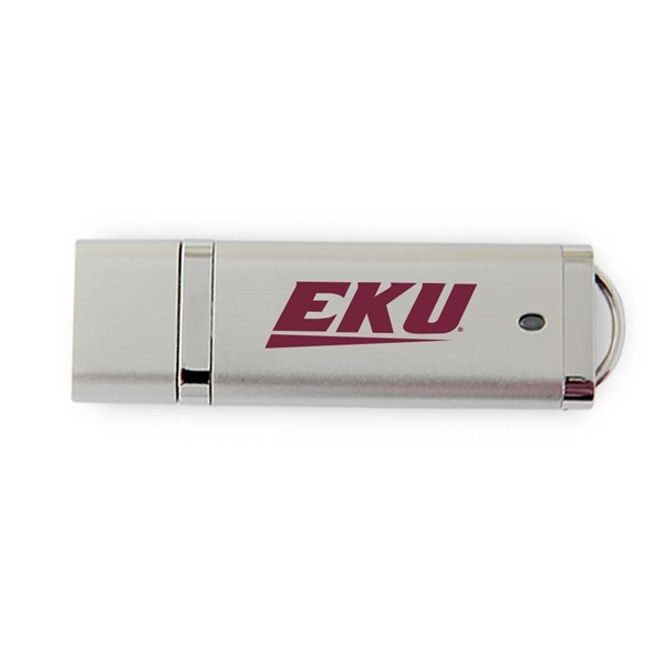 aerial view a pms 877c westchester capped flash drive, image 3 of 3