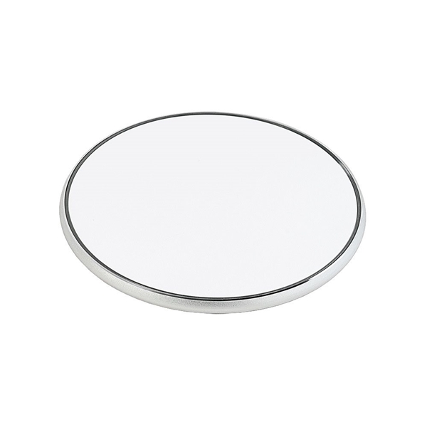 aerial view a pms white c mchenry ambient light 10w qi wireless charger, image 5 of 6