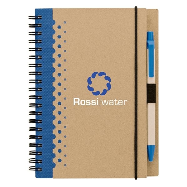 aerial view a blue apport junior notebook pen, image 2 of 3
