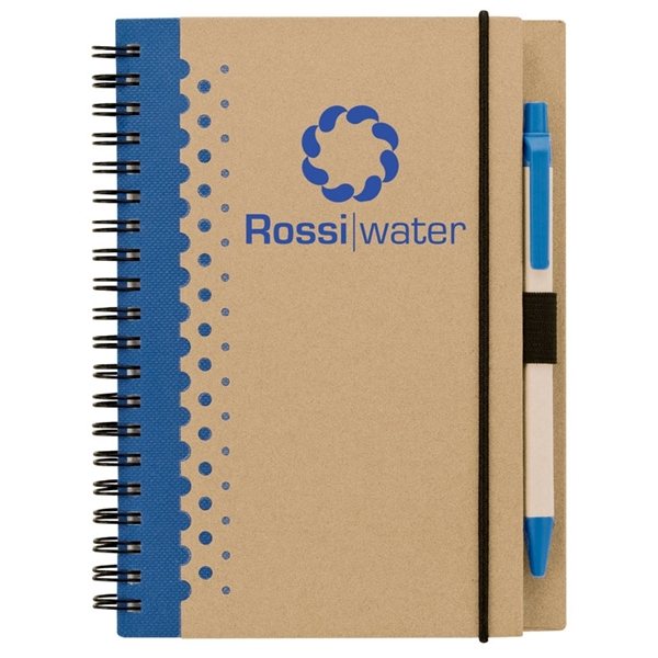 aerial view a blue apport junior notebook pen, image 3 of 3