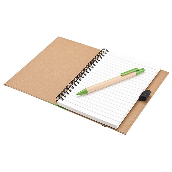aerial view a green apport junior notebook pen, image 4 of 4