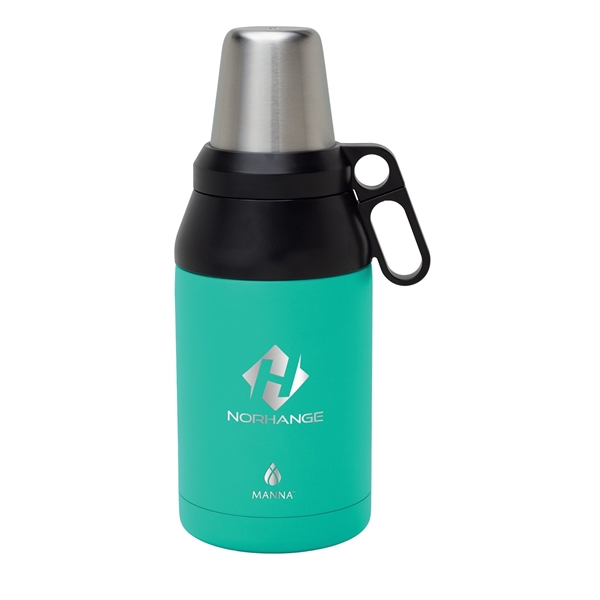aerial view a aqua manna(tm) 64 oz stack growler, image 2 of 4