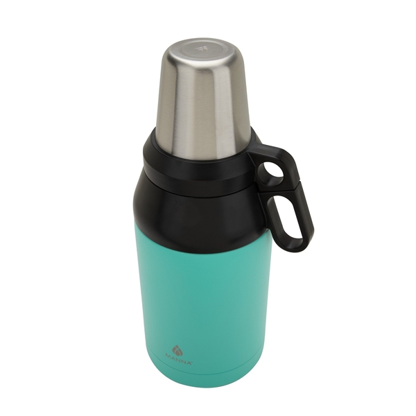 aerial view a aqua manna(tm) 64 oz stack growler, image 3 of 4