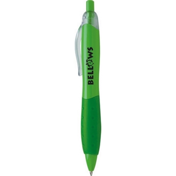 aerial view a lime green piper pen, image 2 of 3