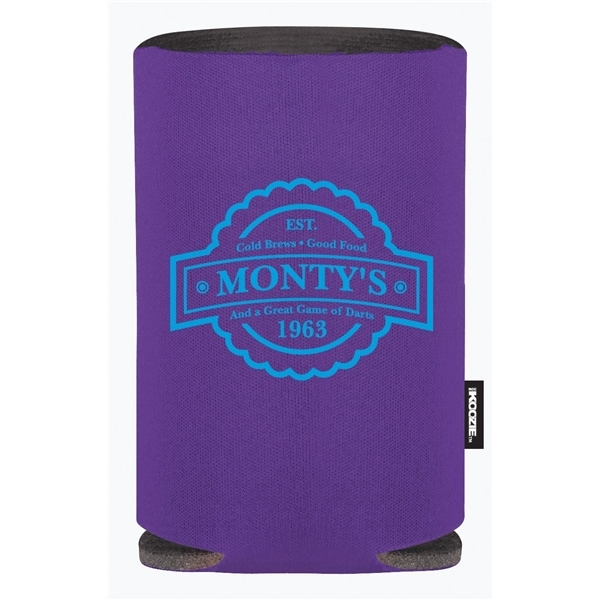 aerial view a purple koozie(r) collapsible can cooler, image 2 of 3
