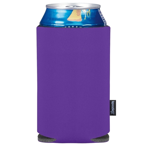aerial view a purple koozie(r) collapsible can cooler, image 3 of 3