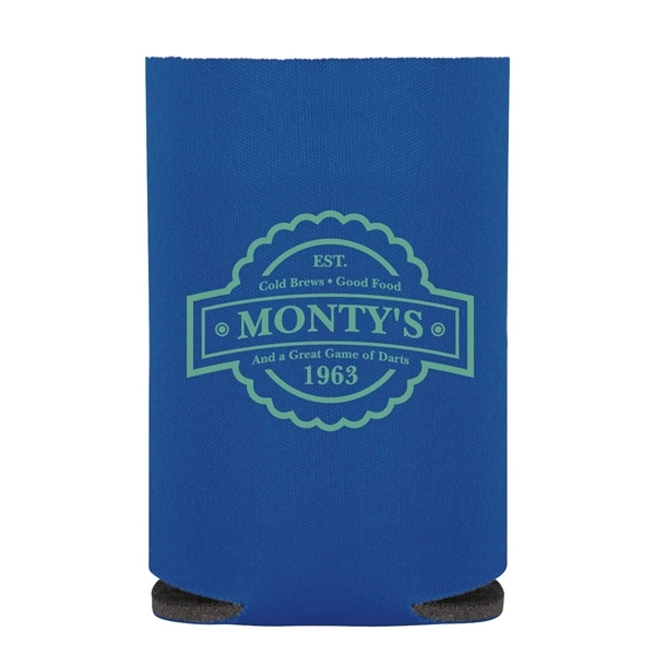 aerial view a royal koozie(r) collapsible can cooler, image 2 of 2