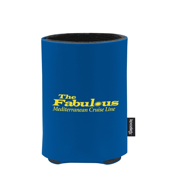 aerial view a royal custom promotional deluxe collapsible koozie cup holder, image 2 of 4