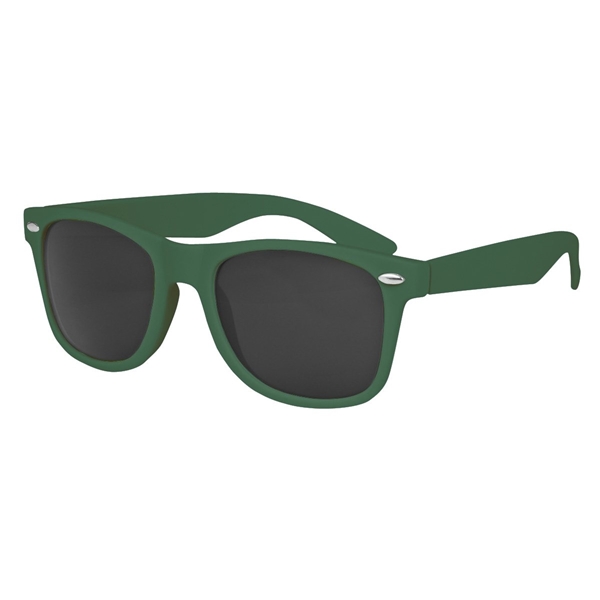 aerial view a kelly green velvet touch malibu risky business sunglasses - opaque, image 3 of 4